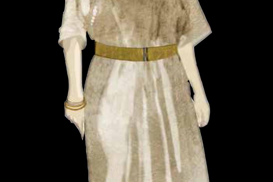 Rekonstruktion der Kleidung anhand dem erhaltenen Trachtschmuck eines Grabes von Treben an der Mulde (Lkr. Leipzig), 5. Jh. v. Chr.