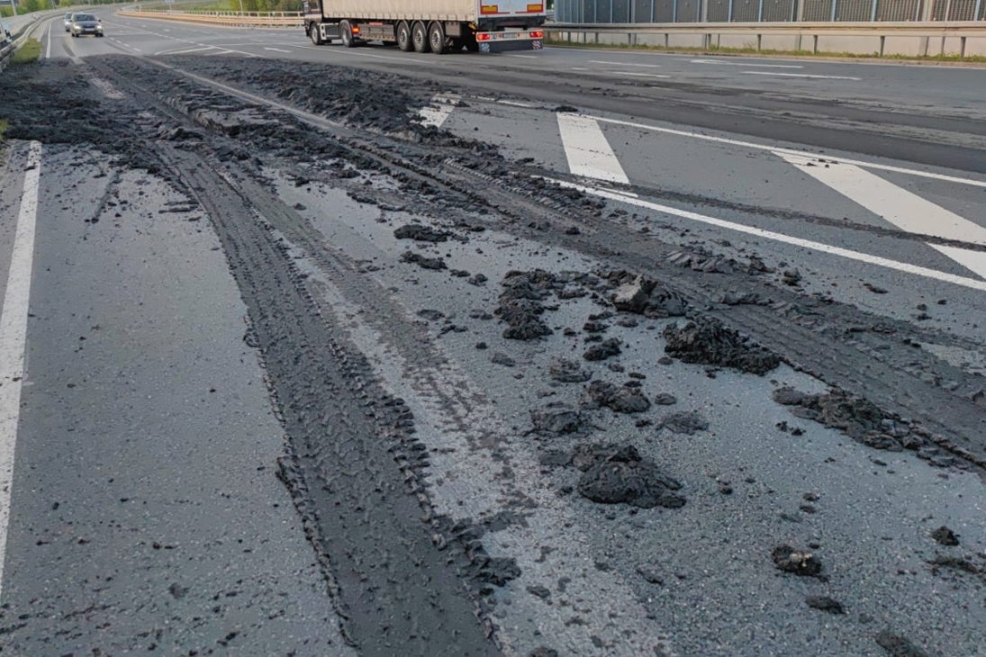 Schlammlawine und Vollsperrung S289