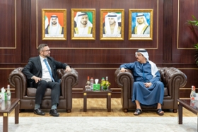 Foto: Treffen mit S.E. Saeed Mohammed Al Tayer, CEO der DEWA (Dubai Electricity &amp; Water Authority)
