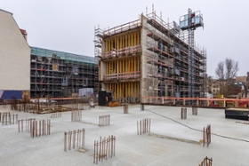 Foto: Baustelle Senckenberg-Campus in Görlitz März