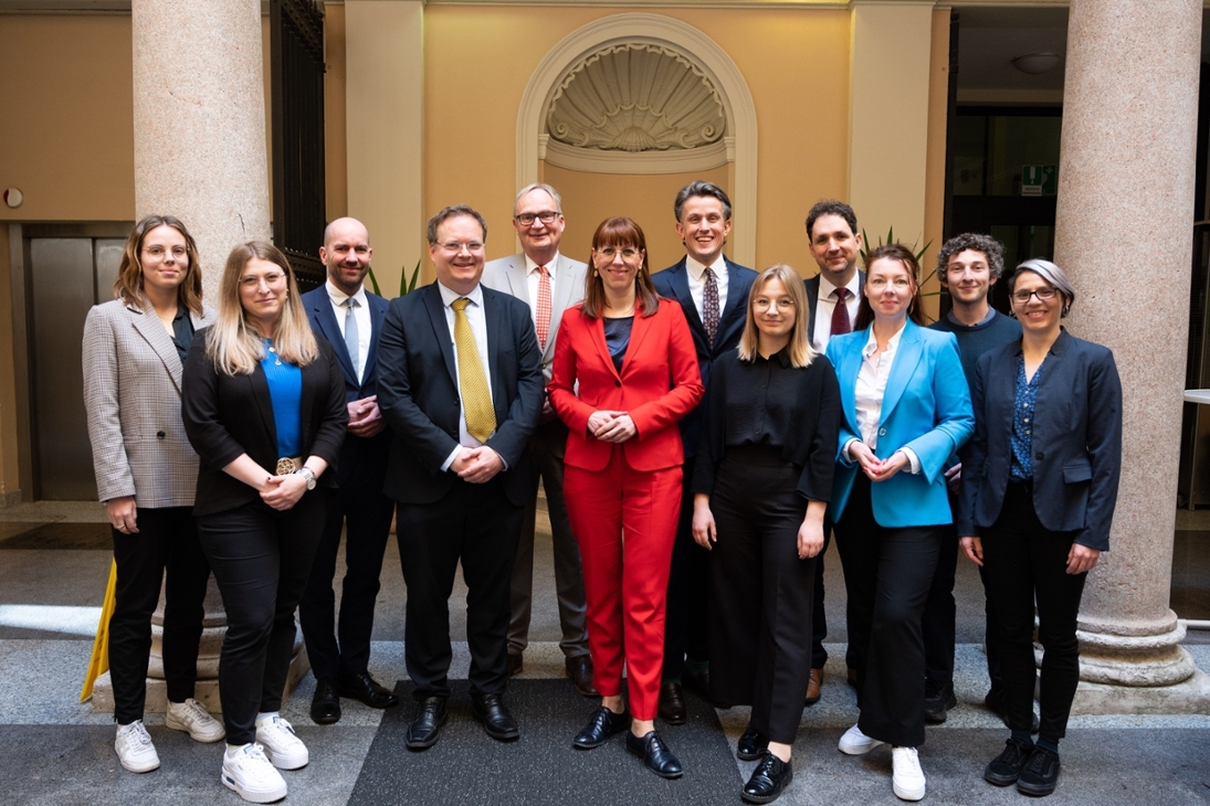 Gruppenfoto der Delegationsreise