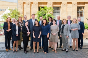 Foto: Die Justizministerinnen und die Justizminister der Länder sowie der Bundesminister der Justiz auf ihrer 94. Konferenz