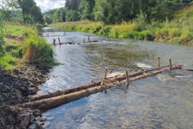 Foto: Freiberger Mulde Großschirma unterhalb des Altväterwehres