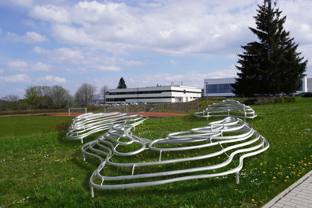 Visualisierung "Sit-In! Skulptur als besitzbare Landschaft" der Hochschule der Sächsischen Polizei (FH) in Schneeberg