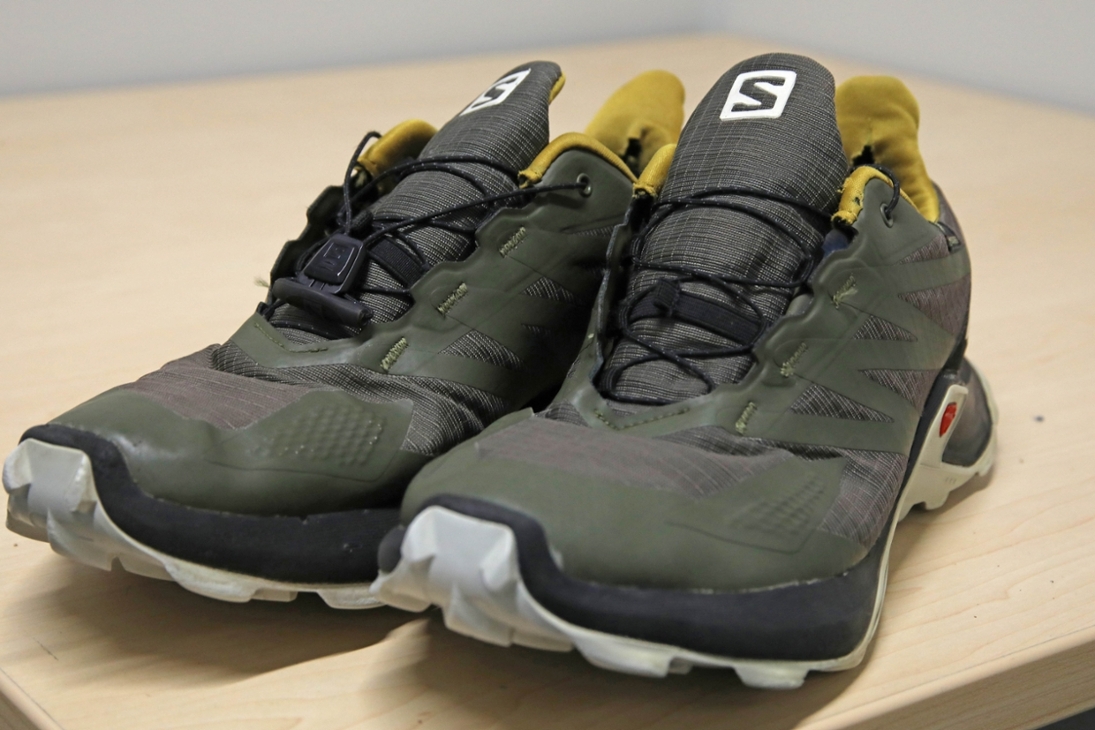 Entwendete Schuhe