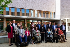 Foto: Teilnehmer der Konferenz der Beauftragten von Bund und Ländern für Menschen mit Behinderungen zum 67. Treffen in Stuttgart