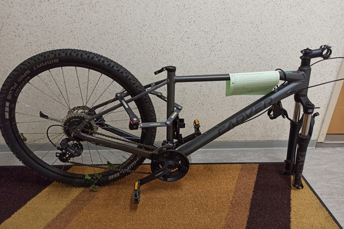Fahrradteile gefunden – Polizei bittet um Hinweise