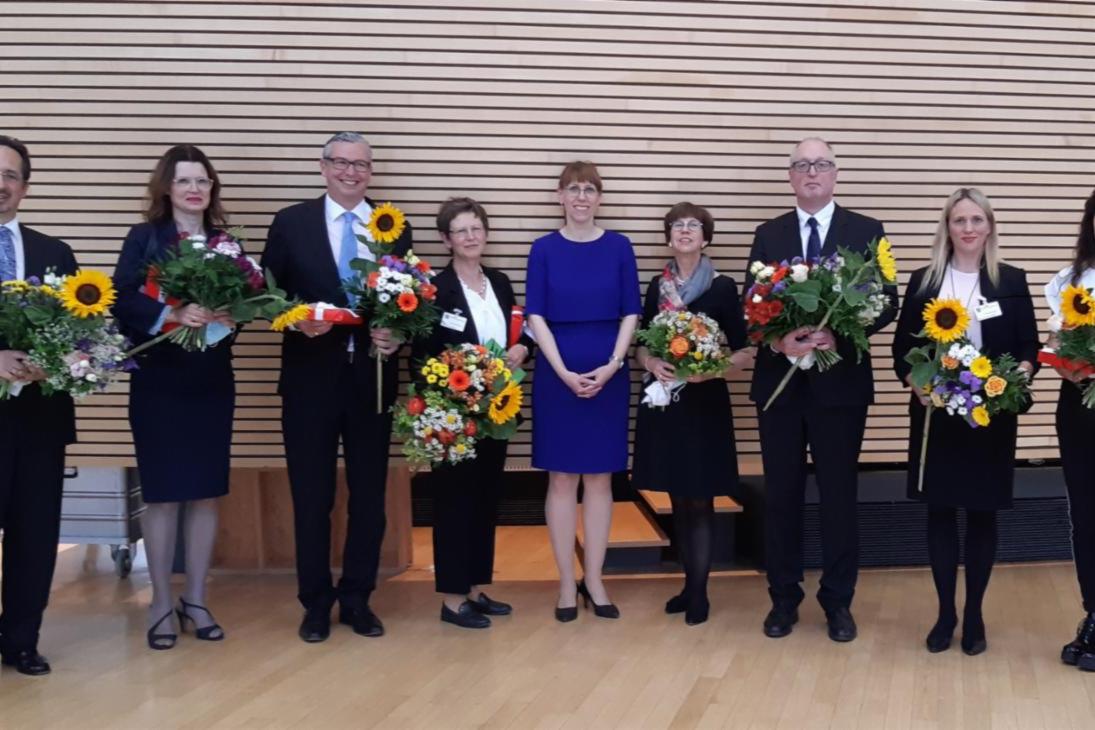 Sachsens Justizministerin beglückwünscht die gewählten Mitglieder des