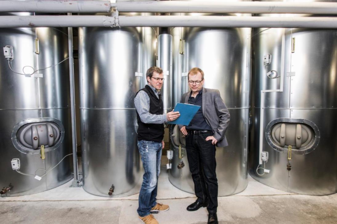 hier zu sehen: Wärmespeicher-Tanks
Energieeffizienz