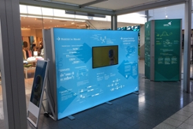 Foto: Wanderausstellung Effiziente Mobilität im Plauen Park