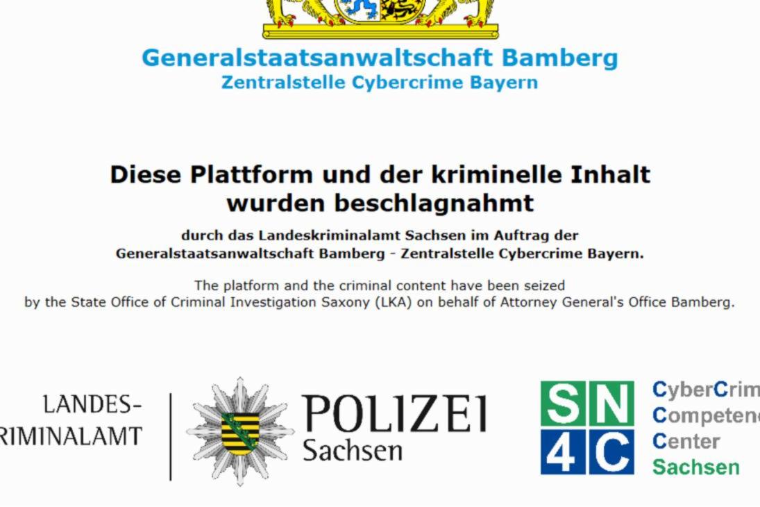 Die Domain www.LuL.to wurde durch GenSta Bamberg und LKA Sachsen gesperrt.