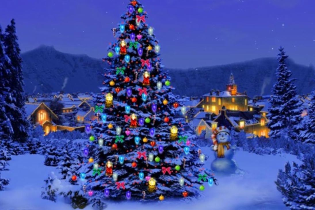 Frohe Weihnachten Und Ein Gutes Neues Jahr