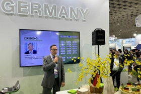 Foto: SEMICON Taiwan 2025 - Eröffnung des German Pavilion, Staatsminister Dirk Panter