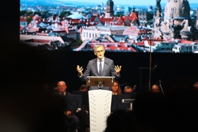 Foto: Rede von Staatsminister des Innern Armin Schuster