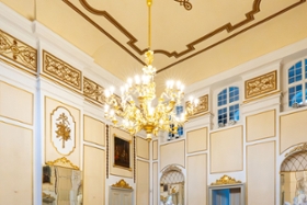 Foto: Barockschloss Rammenau Decke Spiegelsaal