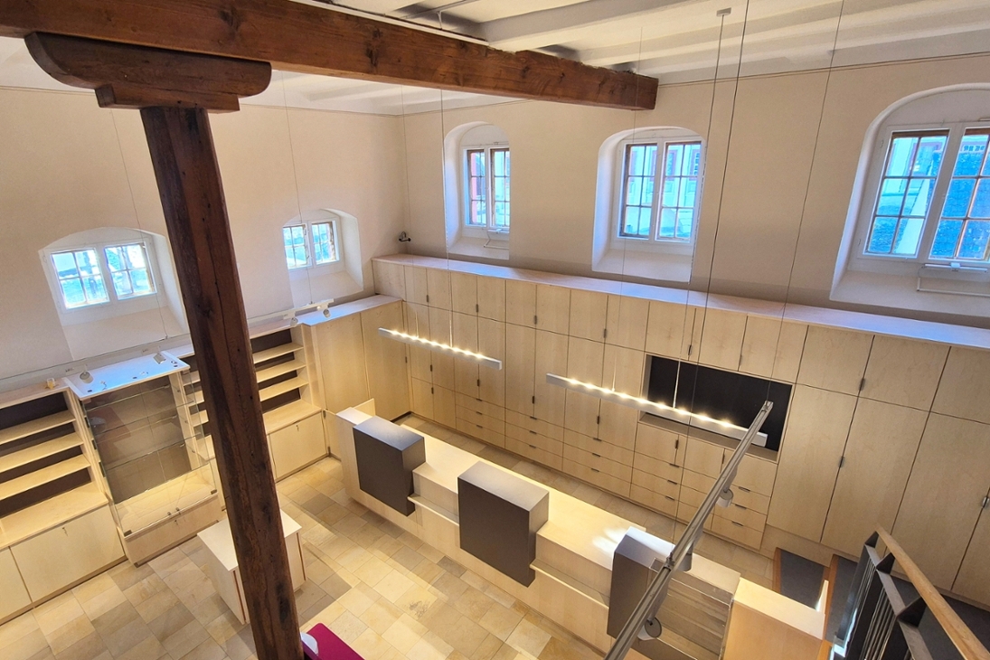 Schloss Weesenstein - Museumsshop und Kassenbereich