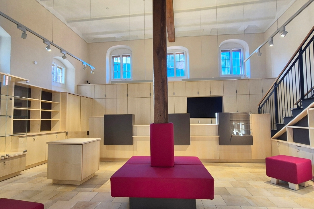 Schloss Weesenstein - Museumsshop und Kassenbereich