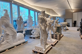 Foto: Skulpturendepot Großer Garten Innenansicht