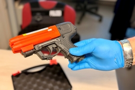 Foto: sichergestellte Pfefferpistole