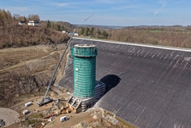 Foto: Aktueller Stand der Baustelle