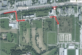 Foto: Sperrstelle Sternenstraße