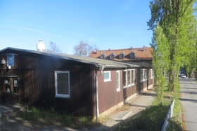 Foto: Ehemalige StuRa-Holzbaracke