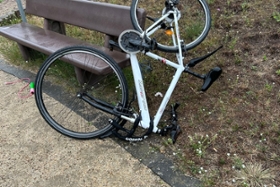 Foto: aufgefundenes Fahrrad