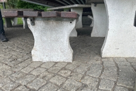Foto: fehlende Halterungen
