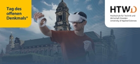 Foto: Das Ständehaus virtuell entdecken: Projektvorführung mit VR Brille durch Studierende der HTW Dresden