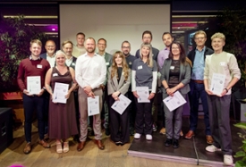 Foto: Sächsischer Meilenstein 2026: Gruppenbild aller Nominierten aus der Region Chemnitz/Südwestsachsen