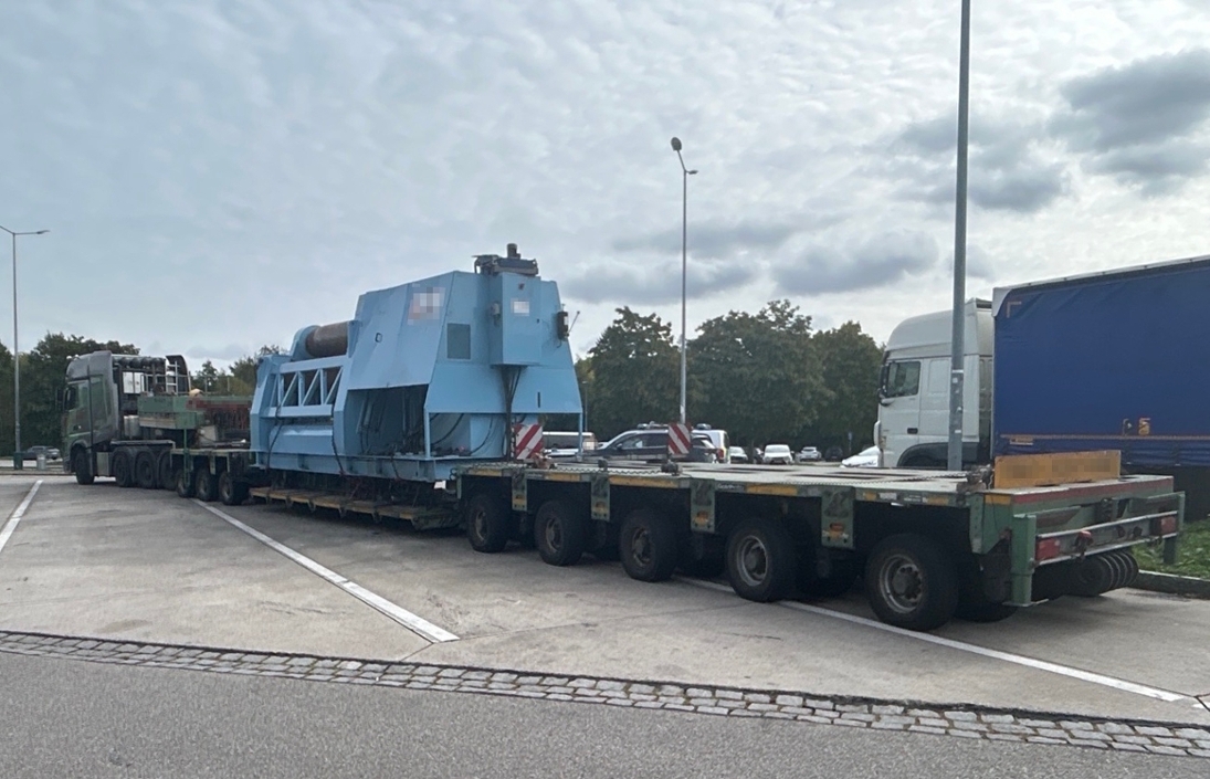 Großraum- und Schwerlastkontrolle BAB4