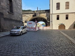 Foto: Baustelle an der Brühlschen Gasse, 2026