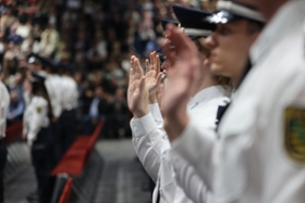 Foto: Vereidigung der 502 Anwärterinnen und Anwärter