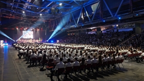 Foto: Vereidigung der 502 neuen Polizistinnen und Polizisten der Polizei Sachsen