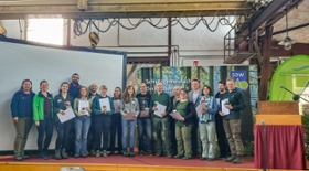 Foto: Waldpädagogiktagung 2026 in Naunhof – Gruppenbild