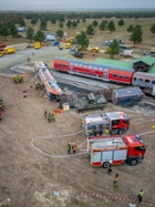 Foto: Drohnenübersicht Unfallstelle MuRe26